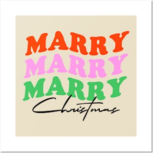 Marry Christmas Retro Christmas Vol.2 Posters and Art